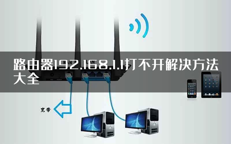 路由器192.168.1.1打不开解决方法大全