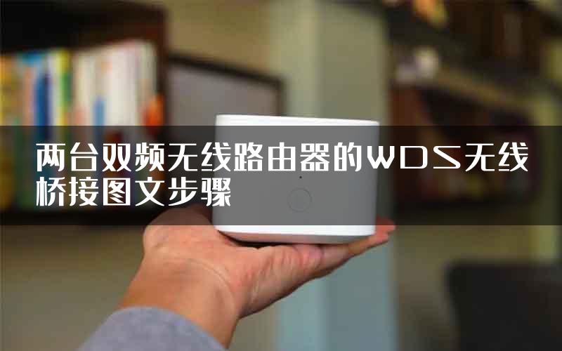 两台双频无线路由器的WDS无线桥接图文步骤
