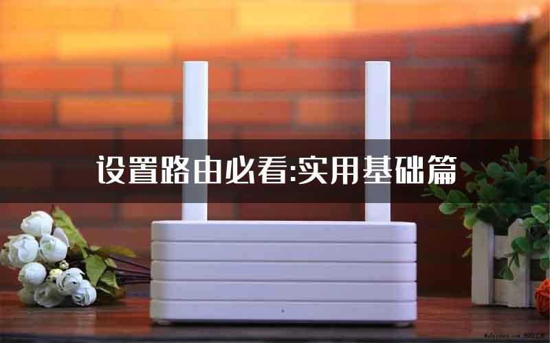 设置路由必看:实用基础篇
