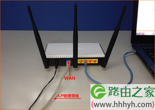 腾达(Tenda)W303R路由器固定IP地址上网设置