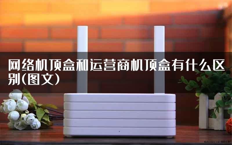 网络机顶盒和运营商机顶盒有什么区别(图文)