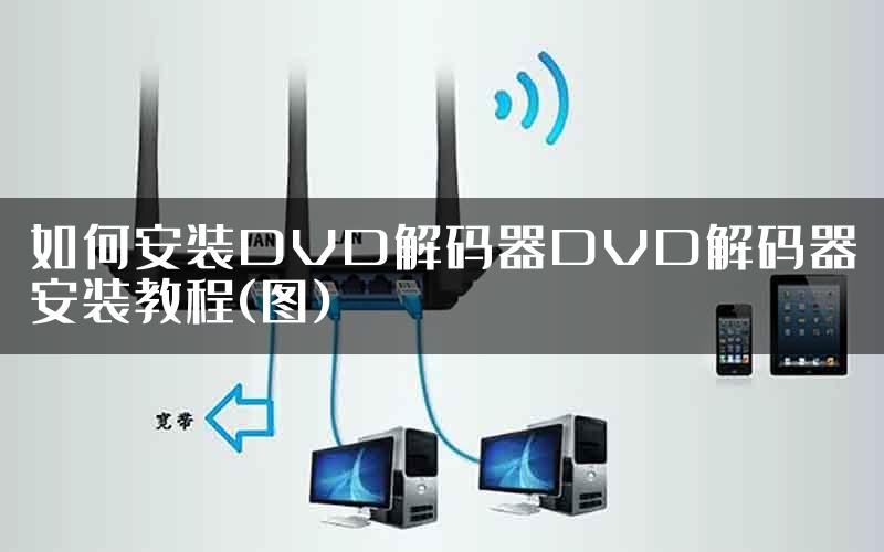 如何安装DVD解码器DVD解码器安装教程(图)