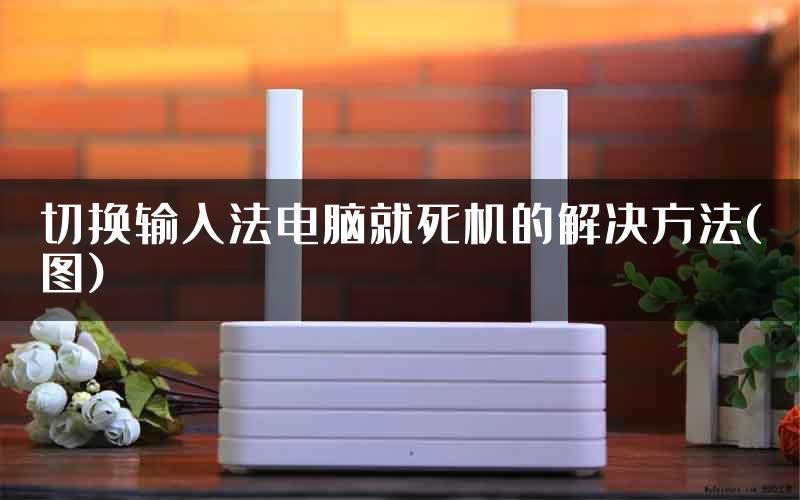 切换输入法电脑就死机的解决方法(图)