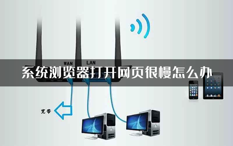 系统浏览器打开网页很慢怎么办