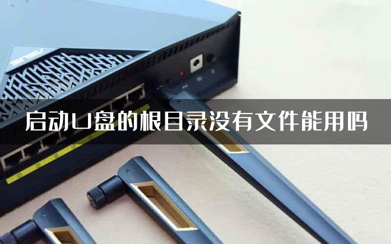 启动U盘的根目录没有文件能用吗