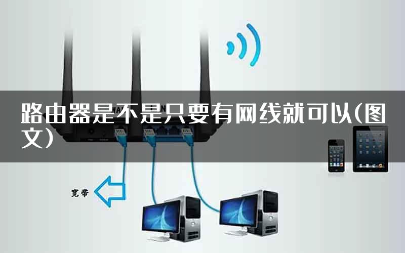 路由器是不是只要有网线就可以(图文)