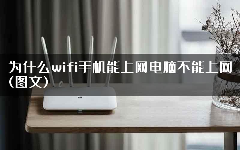 为什么wifi手机能上网电脑不能上网(图文)