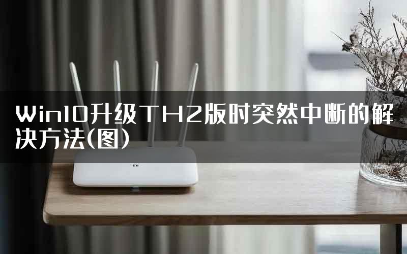 Win10升级TH2版时突然中断的解决方法(图)