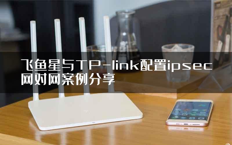 飞鱼星与TP-link配置ipsec网对网案例分享