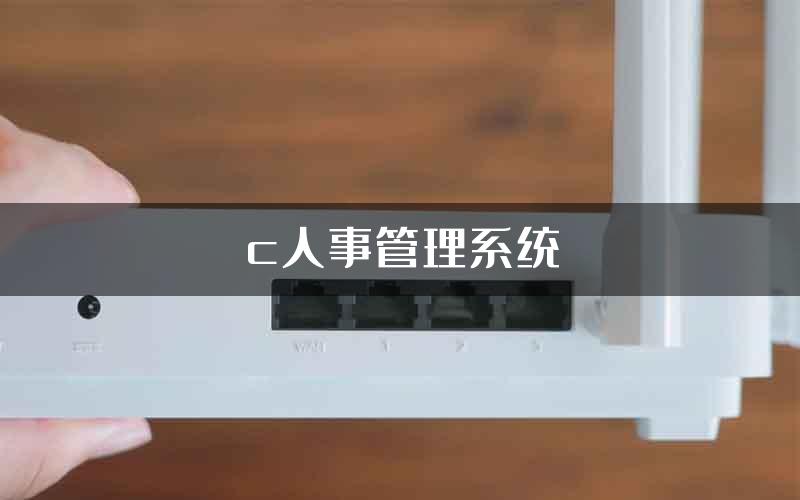 c人事管理系统