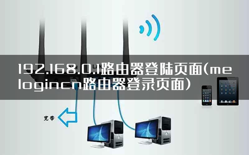 192.168.0.1路由器登陆页面(melogincn路由器登录页面)