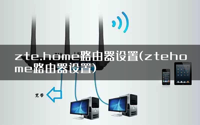 zte.home路由器设置(ztehome路由器设置)