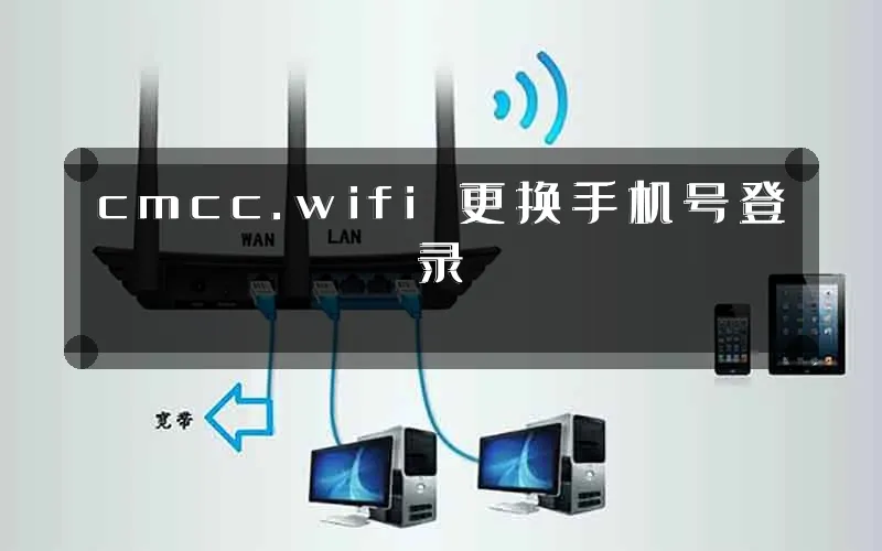 cmcc.wifi 更换手机号登录